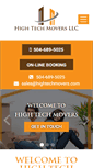 Mobile Screenshot of hightechmovers.com